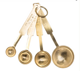 Measuring Spoons - Gold Finish