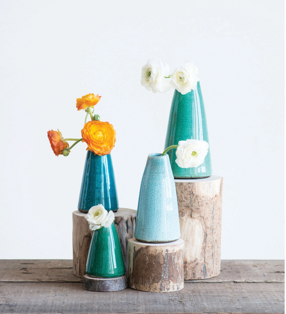 Terracotta Vase Set (4)