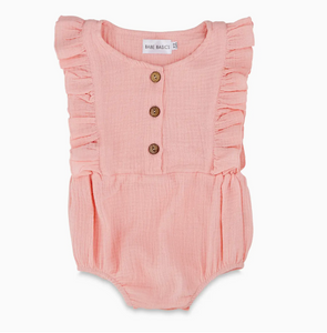 Pink Summer Baby Romper