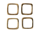 Gold Napkin Ring Set