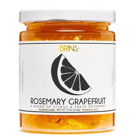 Rosemary Grapefruit Marmalade - Brins Jams